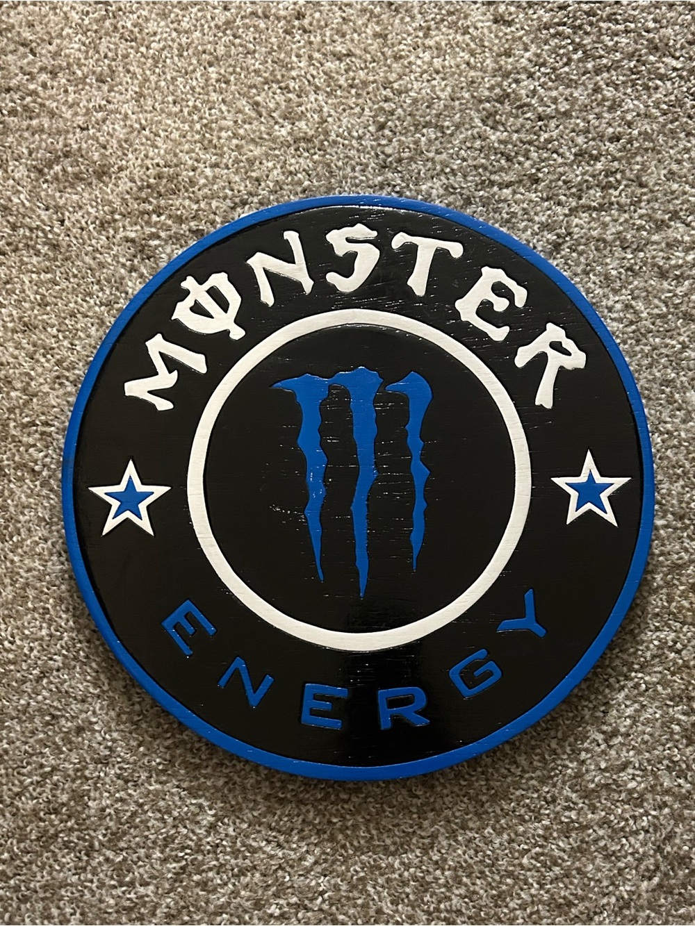 Monster energy wall decor